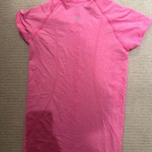 Lululemon Top Worn Once - Hot Pink